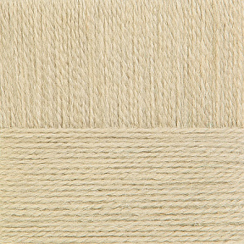 Пряжа для вязания ПЕХ Ангорская тёплая (40% шерсть, 60% акрил) 5х100г/480м цв.043 суровый лен