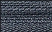 Молния пласт. юбочная №3, 16см н/р цв.F321 (309) т.серый уп.50шт
