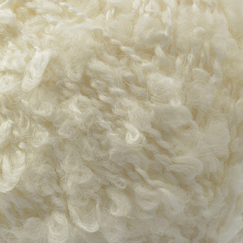 Пряжа для вязания ПЕХ Буклированная (30% мохер, 20% тонкая шерсть, 50% акрил) 5х200г/220м цв.001 белый