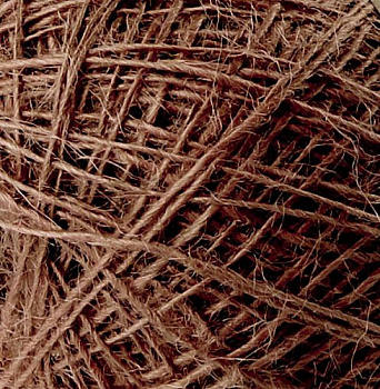 Пряжа для вязания ПЕХ Аграмант (100% джут) 5х100г/360м цв.251 (003) коричневый