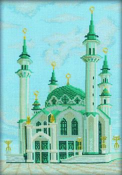 Набор для вышивания РТО арт.M112 Мечеть Кул-Шариф в Казани 24х34,5 см
