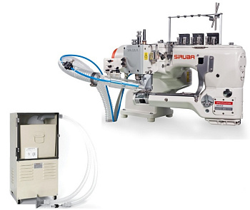 Промышленная швейная машина Siruba D007S-460-02H-ET/AW2 (серводвигатель) (флэтлок)