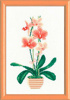 Набор для вышивания РИОЛИС арт.1161 Желтая орхидея 21х30 см