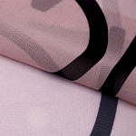 Ткань Шифон-шелк 50 г/м² 100% пэ шир.150 см арт.T.0316.04 цв.розовый рул.35м
