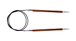 47162 Knit Pro Спицы круговые для вязания Zing 5,5мм/100см, алюминий