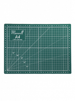 Maxwell коврик раскройный для пэчворка 3мм (A4) 22*30см двухсторонний трёхслойный