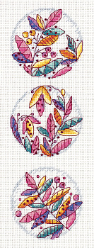 Набор для вышивания PANNA арт. PS-7071 Осеннее настроение 10,5х27,5 см