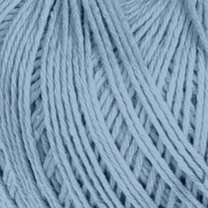 Нитки для вязания Фиалка (100% хлопок) 6х75г/225м цв.1601 голубой, С-Пб