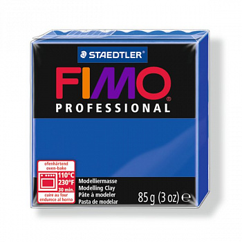 FIMO professional полимерная глина, запекаемая в печке, уп. 85г цв.ультрамарин, арт.8004-33
