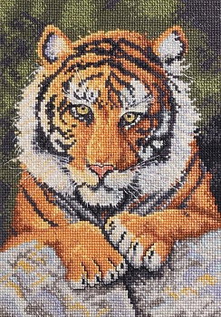 Набор для вышивания BUCILLA арт. 45475 Бенгальский тигр 12,7х17,8 см