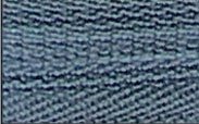 Молния пласт. юбочная №3, 18см, цв.F315 (303) серо-голубой уп.50шт