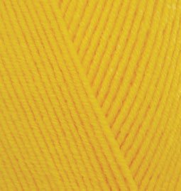Пряжа для вязания Ализе Happy Baby (65% акрил, 35% полиамид) 5х100г/350м цв.216 желтый