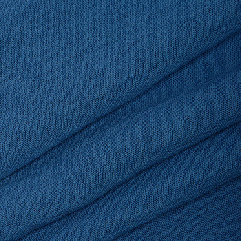 Ткань Лен искусственный Манго 160 г/м² 100% пэ TBY.Mg.10 цв.джинса уп.3м