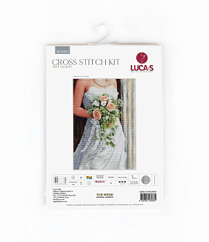 Набор для вышивания LUCA-S арт. BU5023 - Невеста 19х28 см