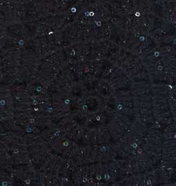Пряжа для вязания Ализе Sal abiye (5% пайетки, 5% металлик, 10% полиэстер, 80% акрил) 5х100г/410м цв.060 черный