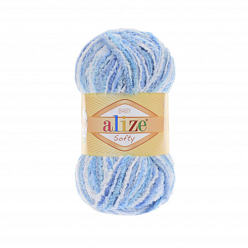 Пряжа для вязания Ализе Softy (100% микрополиэстер) 5х50г/115м цв.51305