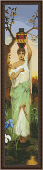 Набор для вышивания ЮНОНА арт.0302 Женщина с кувшином 16х74,5 см
