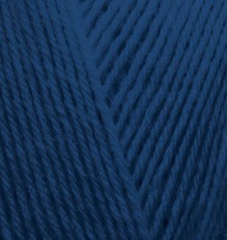 Пряжа для вязания Ализе Superwash 100 (75% шерсть, 25% полиамид) 5х100г/420м цв.0058 т.синий