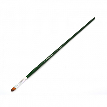 PNX.347002 Кисть Pinax CREATIVE Синтетика плоскоовальная N 2 (длинная ручка)