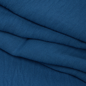 Ткань Лен искусственный Манго 160 г/м² 100% пэ TBY.Mg.10 цв.джинса уп.3м