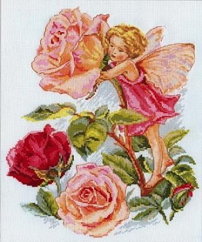 Набор для вышивания АЛИСА арт.2-07 Фея розового сада 27х33 см