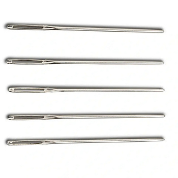 Иглы швейные PRYM для вышивания без заостренного конца (сталь) №22, цв.серебряный, 0.90 x 40 мм, арт.124170
