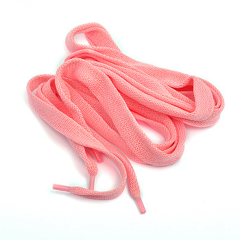 Шнурки плоские 14 мм 06с2341 длина 120 см, компл.2шт, цв.розовый