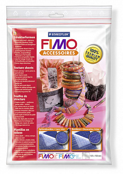 FIMO Текстурные листы Кружевная набивка/Декоративные шнуры, арт.8744 06