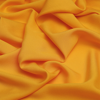 Ткань Штапель  TBY Vi-45-19 плот 110г/м2 100% вискоза шир. 145 см цв.19 желтый уп.5м
