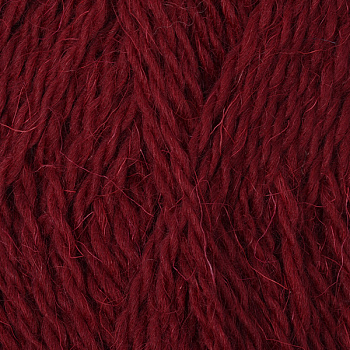 Пряжа для вязания ПЕХ Деревенская (100% полугрубая шерсть) 10х100г/250м цв.006 красный