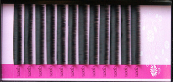 Реснички для кукол DON КЛ.26813 черные №М-008 8мм L3,7 см уп.12 шт.