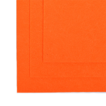 Фетр листовой полужесткий IDEAL 1мм 20х30см арт.FLT-HS1 уп.10 листов цв.022 оранжевый