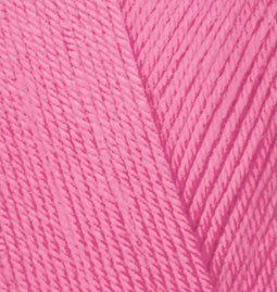 Пряжа для вязания Ализе Forever (100% микроакрил) 5х50г/300м цв.039 розовый леденец