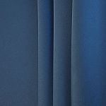 Ткань шелк Армани 90г/м² 97% полиэстер, 3% спандекс шир.145см арт.Р.19167.41 цв.41 джинсовый рул.30м (±5м)