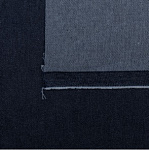 Ткань Джинс 345 г/м² 100% хлопок шир.170 см арт.Р.22178.01 цв.01 синий уп.25м (±5м)