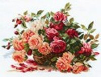 Набор для вышивания АЛИСА арт.2-06 Розы 40х30 см