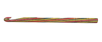 20714 Knit Pro Крючок для вязания Symfonie 10мм, дерево, многоцветный