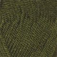 Пряжа для вязания ПЕХ Популярная (50% импортная шерсть, 45% акрил, 5% акрил высокообъёмный) 10х100г/133м цв.013 т.оливковый