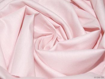 Ткань сатин гл/крашеный, 120 г/м², 100% хлопок, цв.12-1310 неж.розовый уп.220х300 см