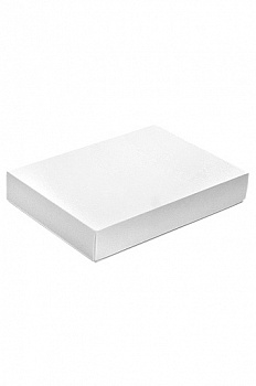 Коробка белая 139/00 прямоуг. ( 26х18х4см )
