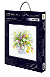 Набор для вышивания РИОЛИС арт.100/008 Акварельные тюльпаны 30х30 см