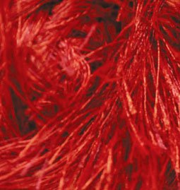 Пряжа для вязания Ализе Decofur Травка (100% полиэстер) 5х100г/110м цв.0056 красный