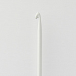 30824 Knit Pro Крючок для вязания афганский Basix Aluminum 4мм/30см, алюминий, серый