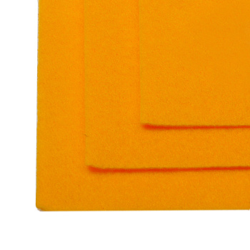 Фетр листовой мягкий Magic 4 Hobby 1мм 20х30см арт.FLT-S1 уп.10 листов цв.626/019 св.оранжевый