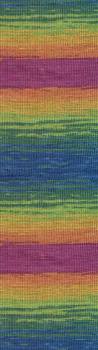 Пряжа для вязания Ализе Burcum Batik (100% акрил) 5х100г/210м цв.3514