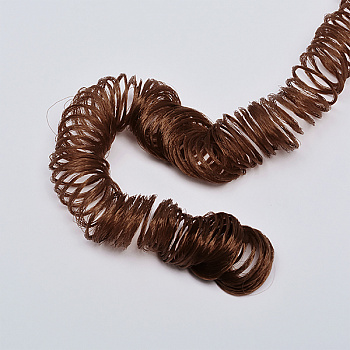 Волосы для кукол арт.КЛ.22447-6 кудряшки длина уп.180см цв.т.коричневый