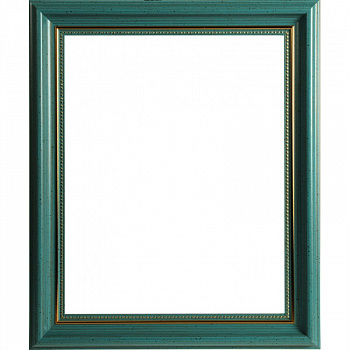 Багетная рамка для картин и вышивки Белоснежка арт.3146-BM (Zoe) бирюзовый 20х25 см