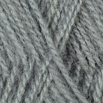 Пряжа для вязания ПЕХ Ангорская тёплая (40% шерсть, 60% акрил) 5х100г/480м цв.174 стальной