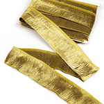 Тесьма отделочная TBY арт.13-2675-1 шир.60 мм цв.золото уп.13.71м