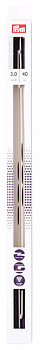 190402 PRYM Спицы прямые для вязания Prym ergonomics 40см 3мм high-tech полимер уп.2шт